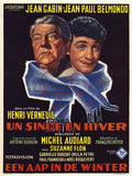 Monkey in Winter Movie Poster Print