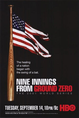 Nine Innings from Ground Zero Movie Poster Print