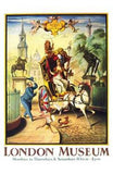 Britannia Visits the London Museum Movie Poster Print