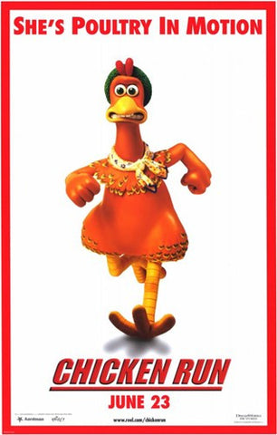 Chicken Run Movie Poster Print