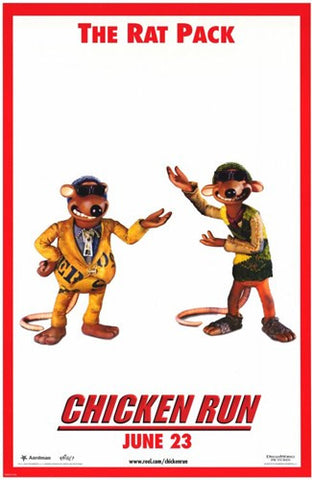 Chicken Run Movie Poster Print