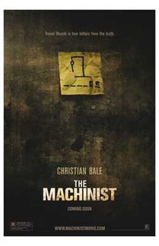 The Machinist Movie Poster Print