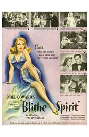 Blithe Spirit Movie Poster Print