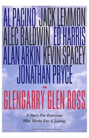 Glengarry Glen Ross Movie Poster Print