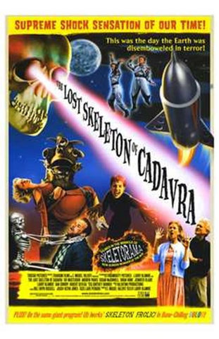 The Lost Skeleton of Cadavra Movie Poster Print