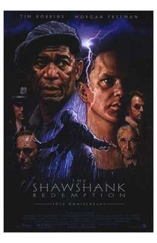 The Shawshank Redemption Movie Poster Print