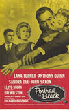Portrait in Black Movie Poster Print