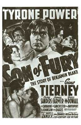Son of Fury Movie Poster Print