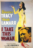 I Take This Woman Movie Poster Print