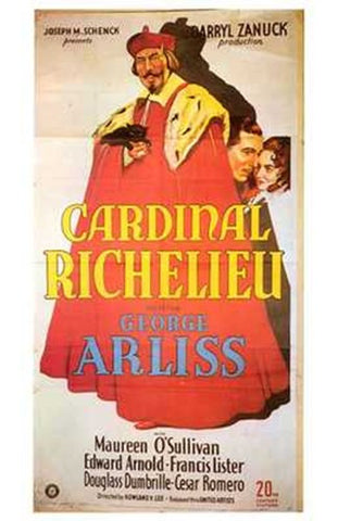 Cardinal Richelieu Movie Poster Print