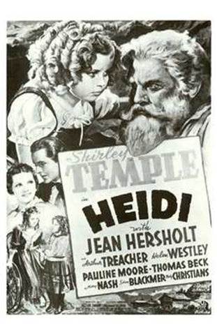 Heidi Movie Poster Print