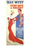 Every Day's a Holiday Movie Poster Print