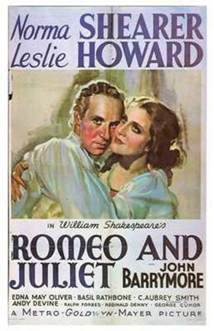 Romeo and Juliet Movie Poster Print