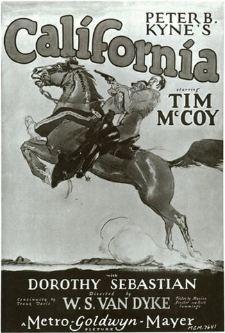 California Movie Poster Print