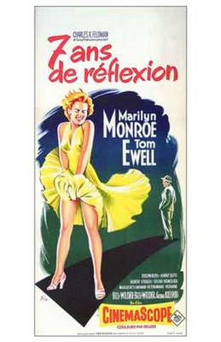 The Seven Year Itch Movie Poster Print