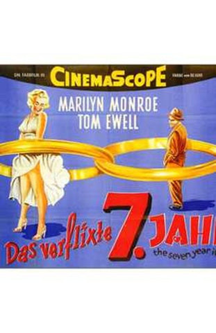 The Seven Year Itch Movie Poster Print