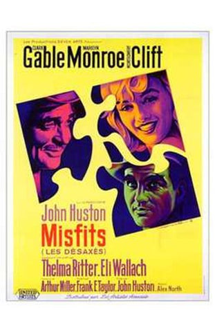 The Misfits Movie Poster Print