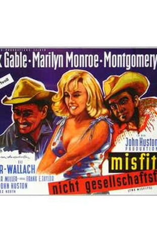 The Misfits Movie Poster Print