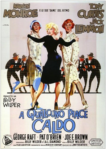 Some Like it Hot Movie Poster Print