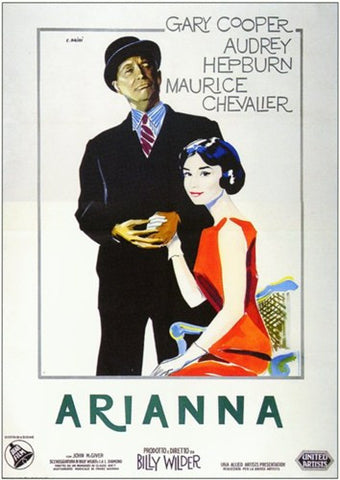 Love in the Afternoon Movie Poster Print