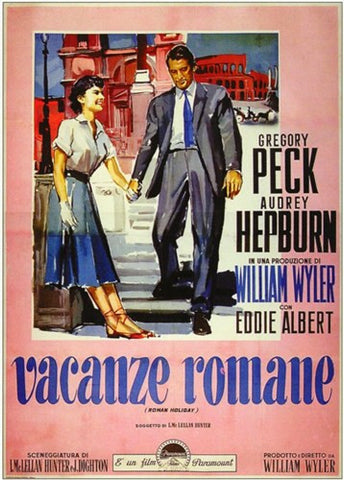 Roman Holiday Movie Poster Print
