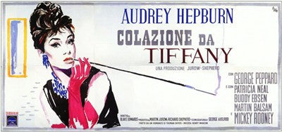 Breakfast At Tiffany's Movie Poster Print