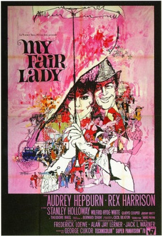 My Fair Lady Movie Poster Print