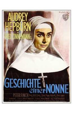 The Nun's Story Movie Poster Print
