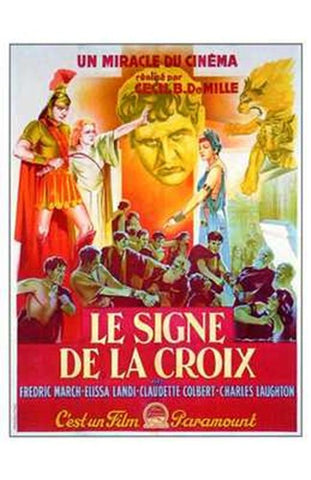 The Sign of the Cross Movie Poster Print
