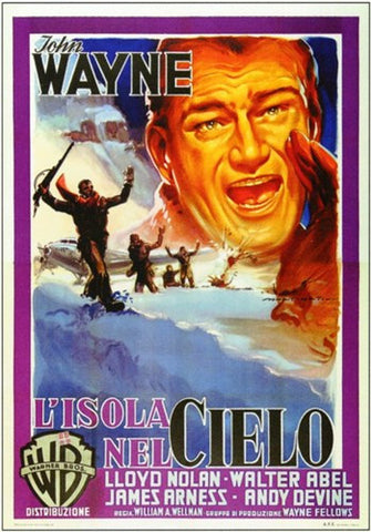 Island in the Sky Movie Poster Print