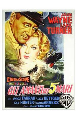 The Sea Chase Movie Poster Print