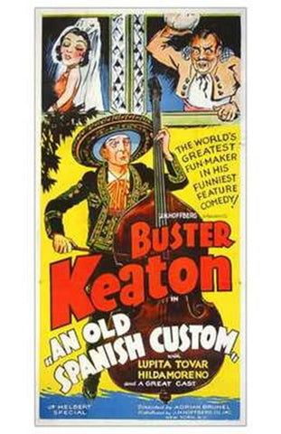 Old Spanish Custom Movie Poster Print