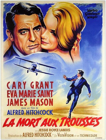 North By Northwest Movie Poster Print