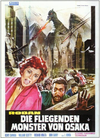 Rodan Movie Poster Print