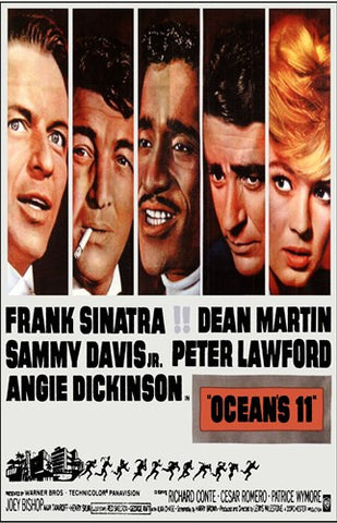 Oceans 11 Movie Poster Print