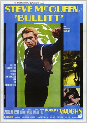 Bullitt Movie Poster Print