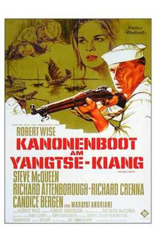 Sand Pebbles Movie Poster Print