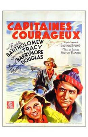 Captains Courageous Movie Poster Print