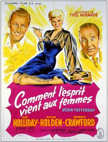 Born Yesterday Movie Poster Print