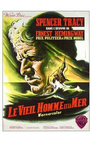 The Old Man and the Sea Movie Poster Print
