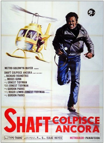 Shaft's Big Score Movie Poster Print