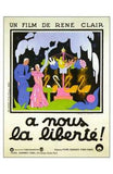 Nous La Liberte Movie Poster Print
