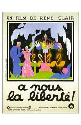 Nous La Liberte Movie Poster Print