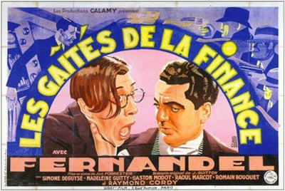 Gaites De La Finance  Les Movie Poster Print