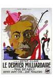 The Last Millionaire Movie Poster Print