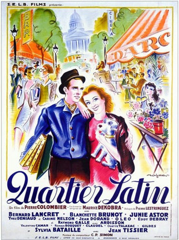 Quartier Latin Movie Poster Print
