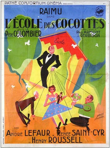 School for Coquettes Movie Poster Print