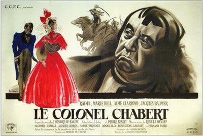 Colonel Chabert Movie Poster Print