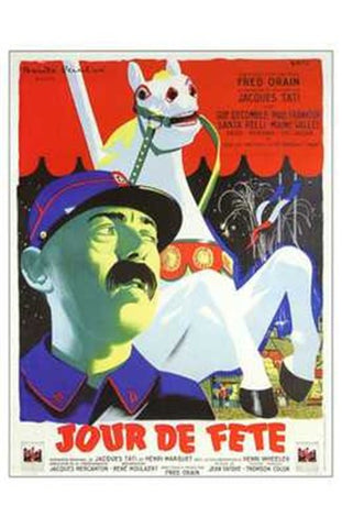 Jour De Fete Movie Poster Print