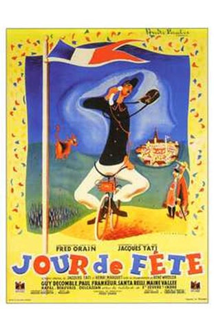 Jour De Fete Movie Poster Print